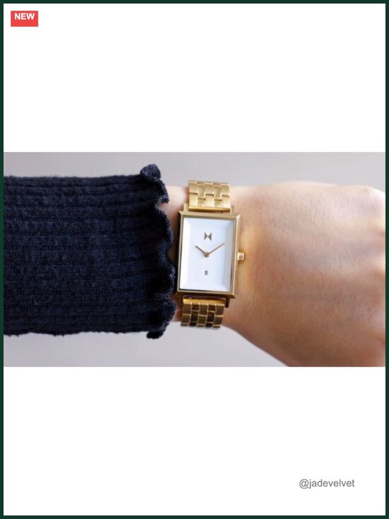 Square Minimalist Watch - Stainless Steel - Quartz - 50m Water Resistance -